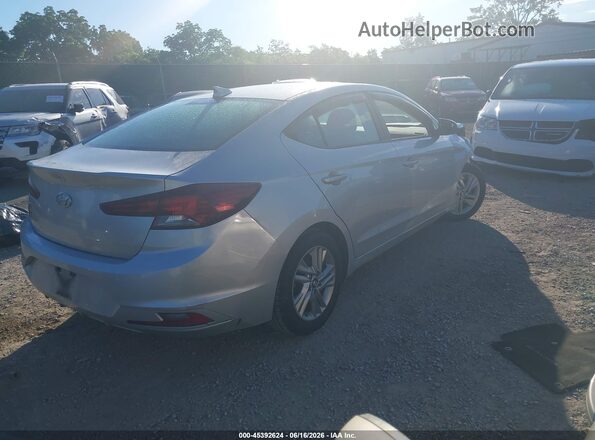 5NPD84LF6KH428095 2019 HYUNDAI ELANTRA Silver უკანა მარჯვენა
