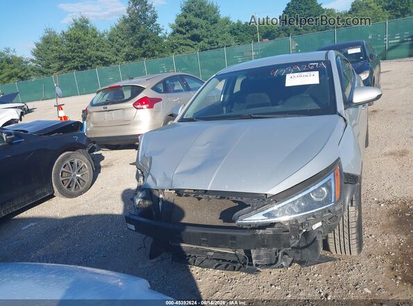 5NPD84LF6KH428095 2019 HYUNDAI ELANTRA Silver უკანა სალონის ხედი