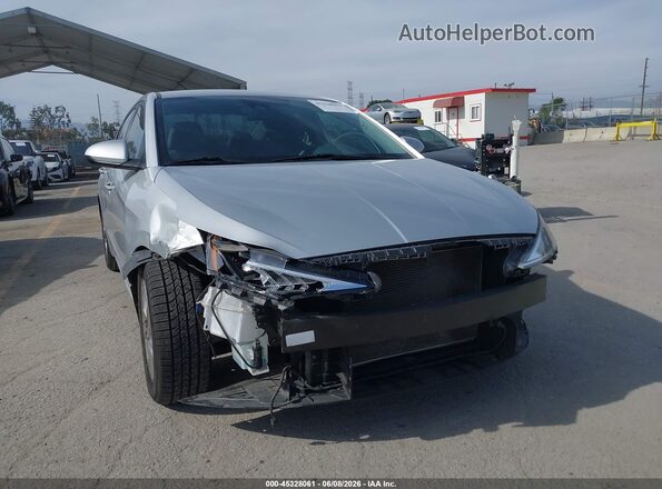 5NPD84LF6KH463431 2019 HYUNDAI ELANTRA Silver წინა ხედი