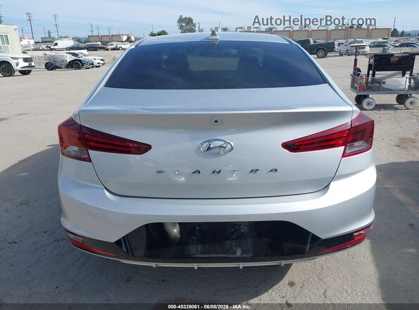 5NPD84LF6KH463431 2019 HYUNDAI ELANTRA Silver 