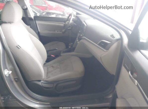 5NPD84LF6KH469388 2019 HYUNDAI ELANTRA Silver Vista interior delantera