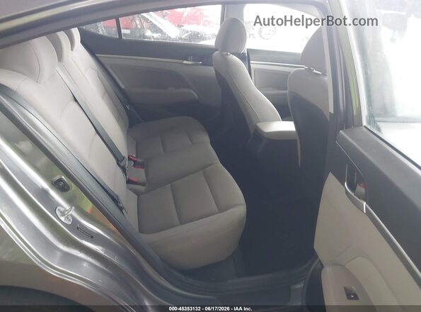 5NPD84LF6KH469388 2019 HYUNDAI ELANTRA Silver Vista de la etiqueta del VIN