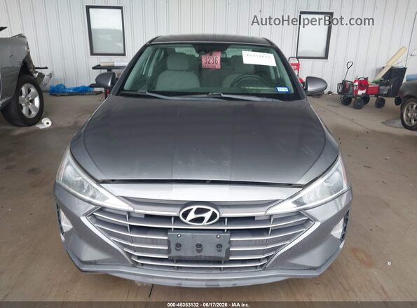 5NPD84LF6KH469388 2019 HYUNDAI ELANTRA Silver Vista frontal