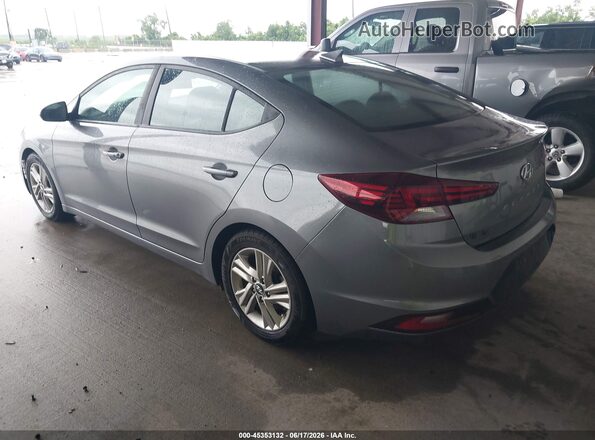 5NPD84LF6KH469388 2019 HYUNDAI ELANTRA Silver Trasero izquierdo