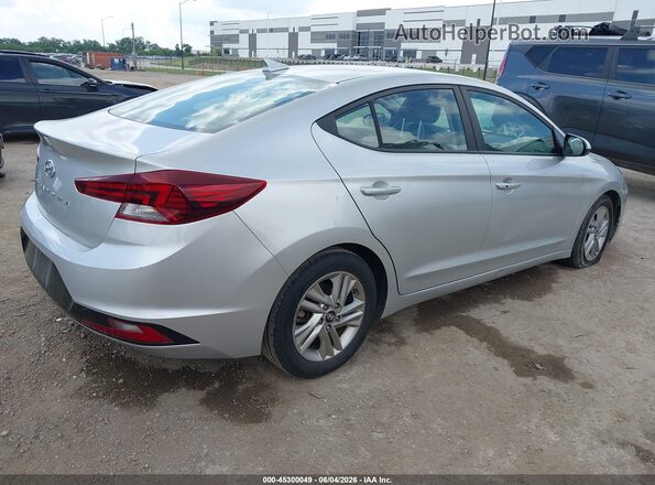 5NPD84LF6KH469553 2019 HYUNDAI ELANTRA Серебряный Задняя правая четверть