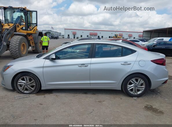 5NPD84LF6KH469553 2019 HYUNDAI ELANTRA Серебряный Панорамный вид салона 360°