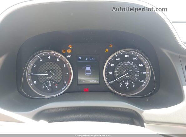 5NPD84LF6KH472646 2019 HYUNDAI ELANTRA Blue Widok tylnych siedzeń