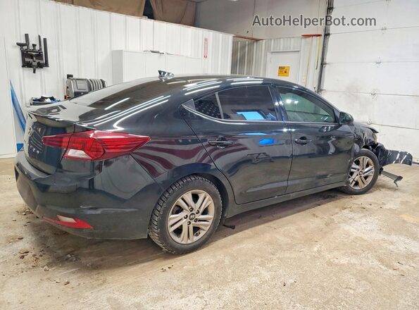 5NPD84LF6KH479502 2019 HYUNDAI ELANTRA Черный Задняя правая четверть