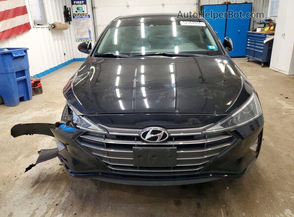 5NPD84LF6KH479502 2019 HYUNDAI ELANTRA Черный Вид спереди