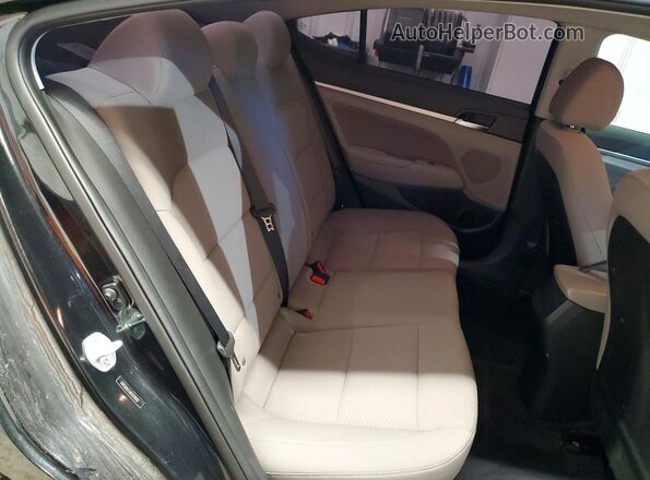 5NPD84LF6KH479502 2019 HYUNDAI ELANTRA Черный Вид задних сидений