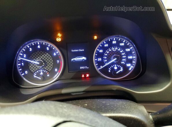 5NPD84LF6KH479502 2019 HYUNDAI ELANTRA Черный Вид щитка приборов
