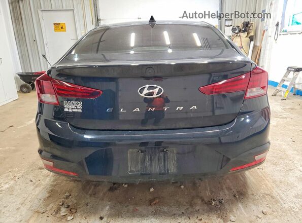 5NPD84LF6KH479502 2019 HYUNDAI ELANTRA Черный Вид сзади