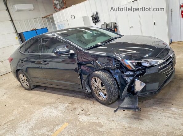 5NPD84LF6KH479502 2019 HYUNDAI ELANTRA Черный Передняя правая четверть