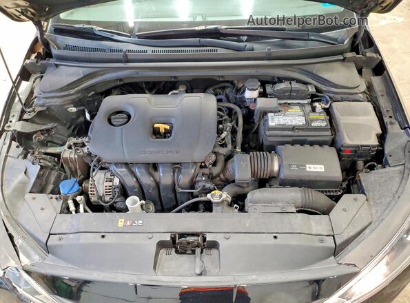 5NPD84LF6KH479502 2019 HYUNDAI ELANTRA Черный Вид задней части салона