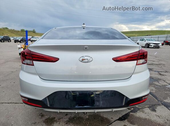 5NPD84LF6LH504738 2020 HYUNDAI ELANTRA Silver Widok z tyłu