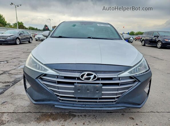 5NPD84LF6LH504738 2020 HYUNDAI ELANTRA Silver Widok z przodu