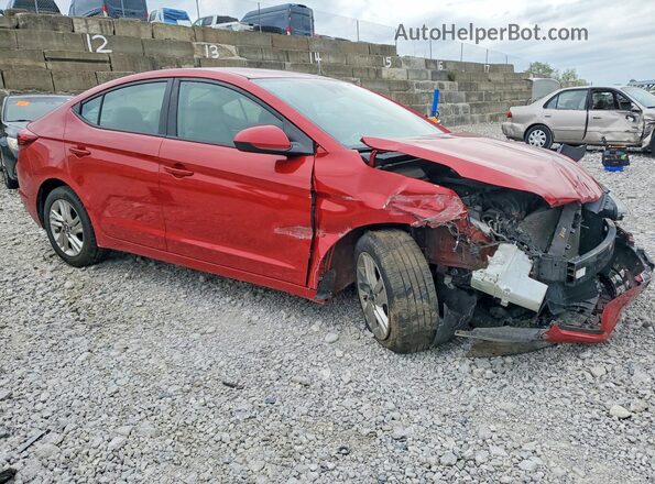 5NPD84LF6LH510197 2020 HYUNDAI ELANTRA Red Front right
