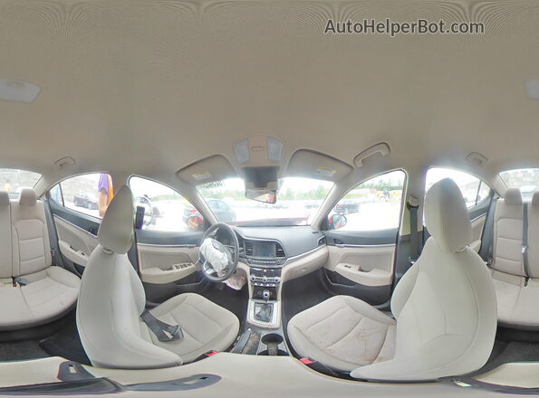 5NPD84LF6LH510197 2020 HYUNDAI ELANTRA Red 360 interior view