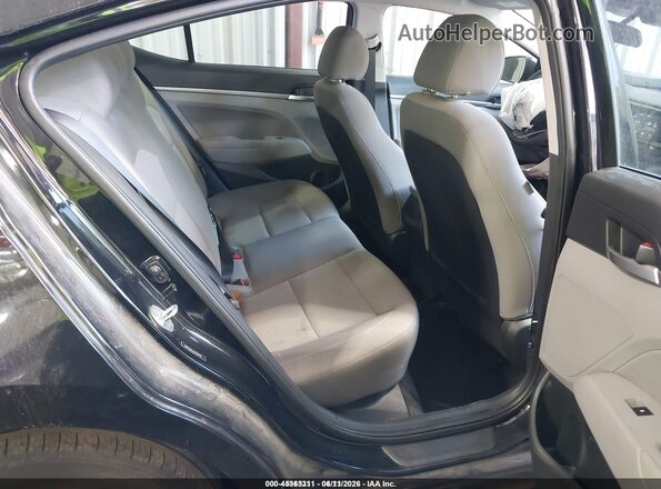 5NPD84LF6LH520437 2020 HYUNDAI ELANTRA Black Widok naklejki z numerem VIN