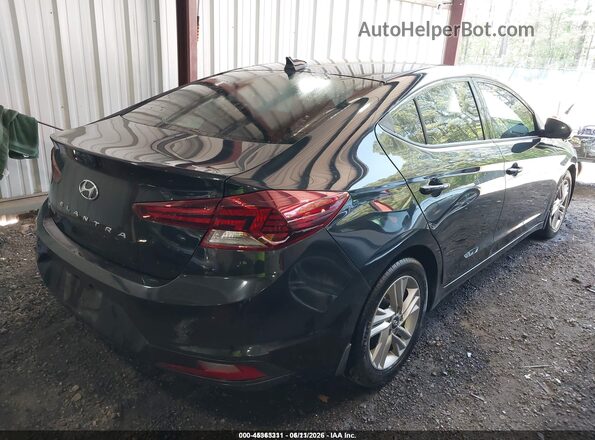 5NPD84LF6LH520437 2020 HYUNDAI ELANTRA Black Tył prawy