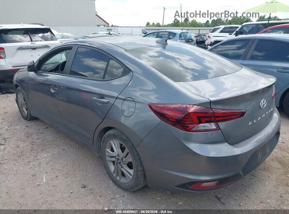 5NPD84LF6LH543801 2020 HYUNDAI ELANTRA Gray Rear left