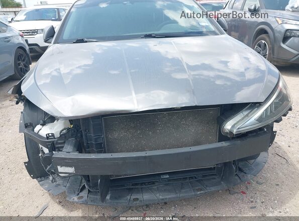 5NPD84LF6LH543801 2020 HYUNDAI ELANTRA Gray Rear interior view
