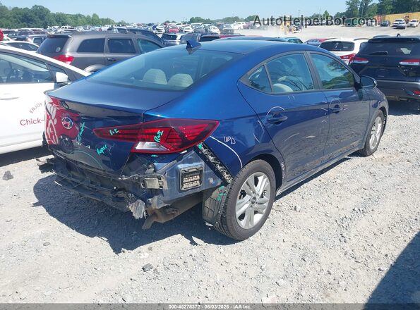 5NPD84LF6LH557830 2020 HYUNDAI ELANTRA Blue Հետևի աջ