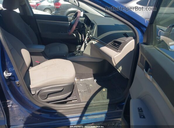 5NPD84LF6LH557830 2020 HYUNDAI ELANTRA Blue Սալոնի դիմացի տեսք