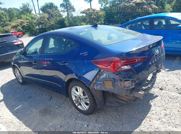 5NPD84LF6LH557830 2020 HYUNDAI ELANTRA Blue Սալոնի 360 աստիճան տեսք