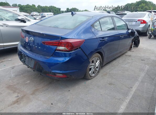 5NPD84LF6LH558511 2020 HYUNDAI ELANTRA Blue Հետևի աջ