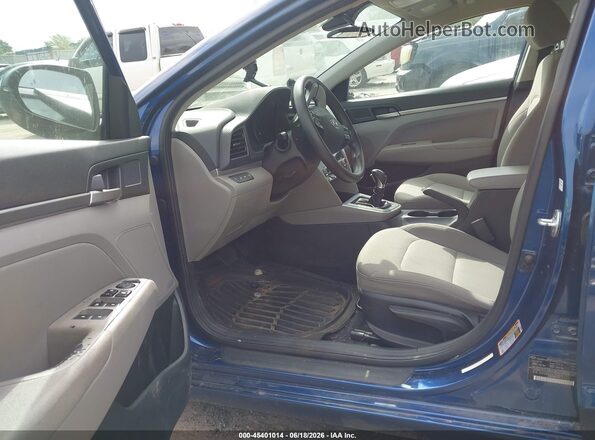 5NPD84LF6LH558511 2020 HYUNDAI ELANTRA Blue Սալոնի դիմացի տեսք
