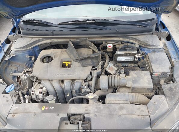 5NPD84LF6LH558511 2020 HYUNDAI ELANTRA Blue Հետևի տեսք