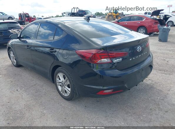 5NPD84LF6LH573218 2020 HYUNDAI ELANTRA Black Задня ліва чверть