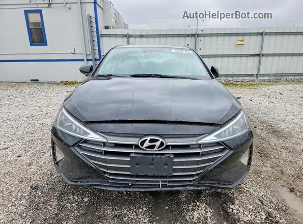 5NPD84LF6LH574918 2020 HYUNDAI ELANTRA Black წინა ხედი