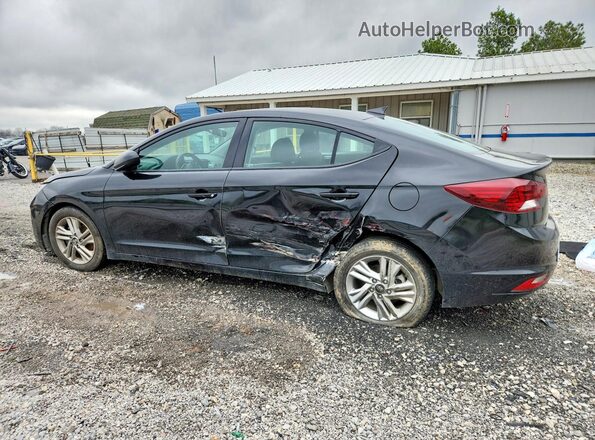 5NPD84LF6LH574918 2020 HYUNDAI ELANTRA Black უკანა მარცხენა