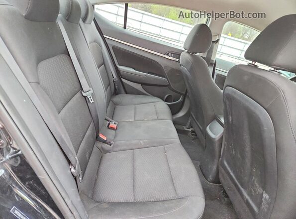 5NPD84LF6LH574918 2020 HYUNDAI ELANTRA Black უკანა სავარძლების ხედი