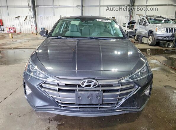 5NPD84LF6LH576362 2020 HYUNDAI ELANTRA Gray Front view