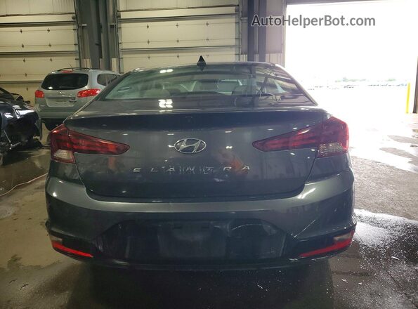 5NPD84LF6LH576362 2020 HYUNDAI ELANTRA Gray Rear view