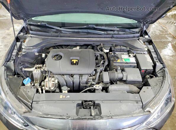 5NPD84LF6LH576362 2020 HYUNDAI ELANTRA Gray Rear interior view