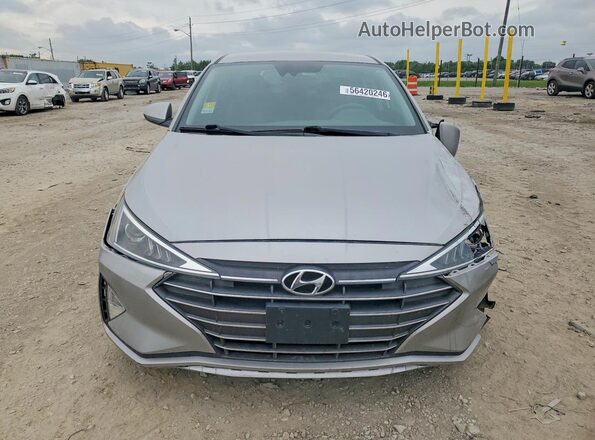5NPD84LF6LH577396 2020 HYUNDAI ELANTRA Silver Widok z przodu