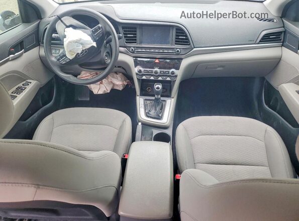 5NPD84LF6LH577396 2020 HYUNDAI ELANTRA Silver Widok deski rozdzielczej