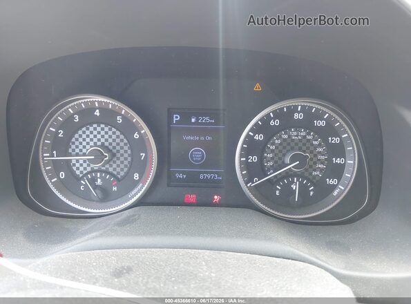 5NPD84LF6LH594005 2020 HYUNDAI ELANTRA Black უკანა სავარძლების ხედი