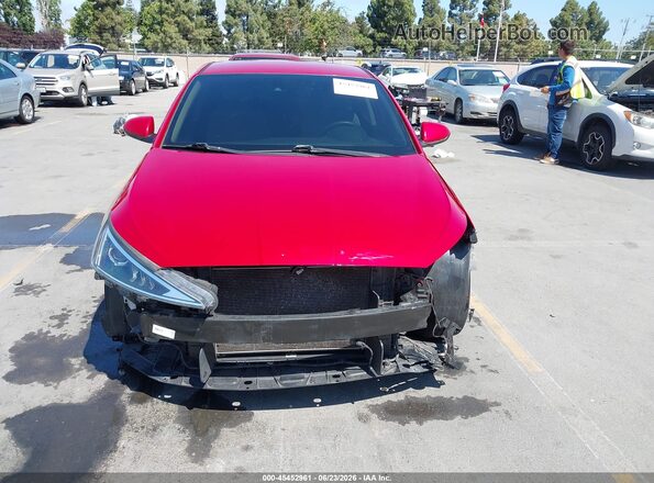 5NPD84LF6LH603141 2020 HYUNDAI ELANTRA Red Դիմացի տեսք