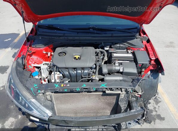 5NPD84LF6LH603141 2020 HYUNDAI ELANTRA Red Հետևի տեսք