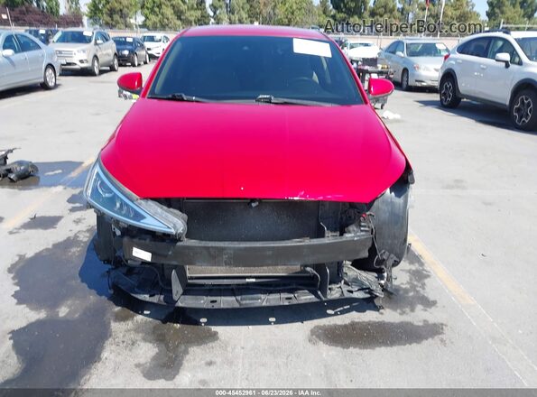 5NPD84LF6LH603141 2020 HYUNDAI ELANTRA Red Սալոնի հետևի տեսք