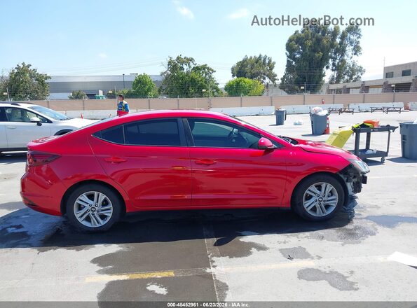 5NPD84LF6LH603141 2020 HYUNDAI ELANTRA Red Սալոնի 360 աստիճան տեսք