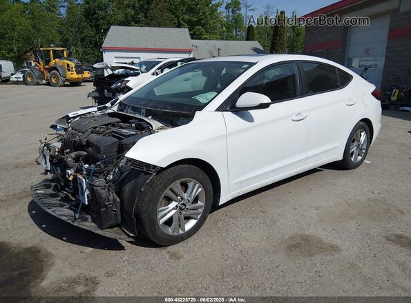 5NPD84LF6LH618271 2020 HYUNDAI ELANTRA White Передня ліва чверть