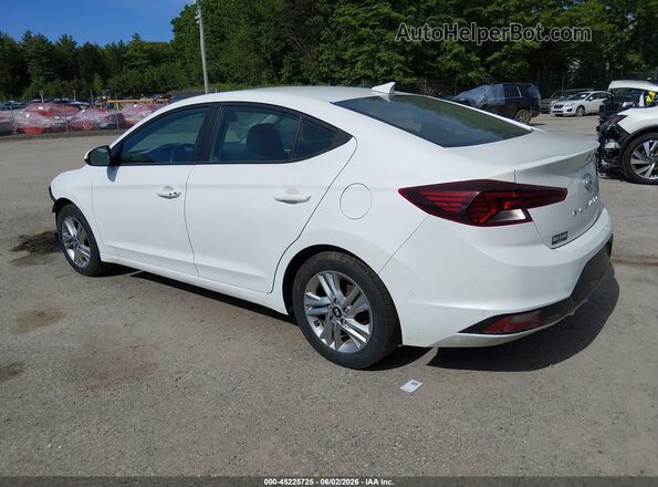 5NPD84LF6LH618271 2020 HYUNDAI ELANTRA White Задня ліва чверть