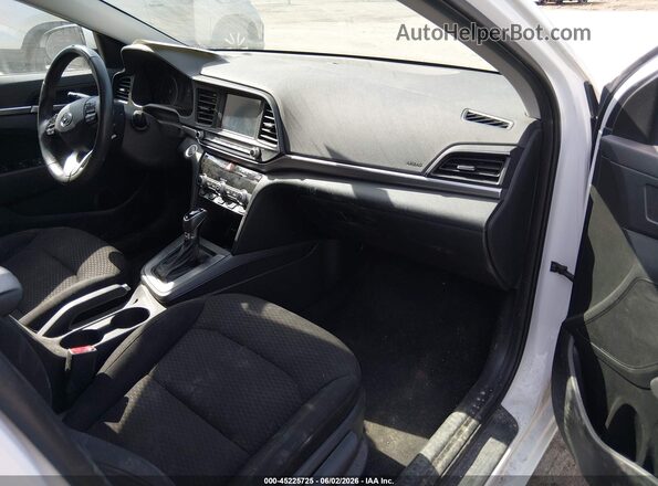 5NPD84LF6LH618271 2020 HYUNDAI ELANTRA White Вид салону спереду