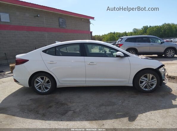 5NPD84LF6LH618271 2020 HYUNDAI ELANTRA White Панорамний вид салону 360°